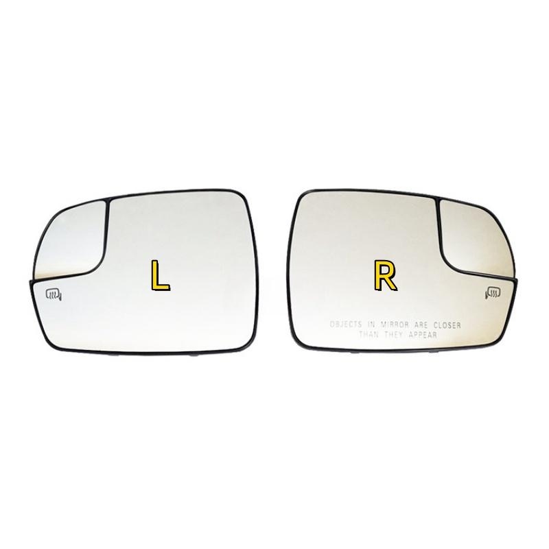 Car Heated Mirror Glass For Ford Edge n 15-21 lenses Reverse lens rearview mirror reflector electric heating glass
