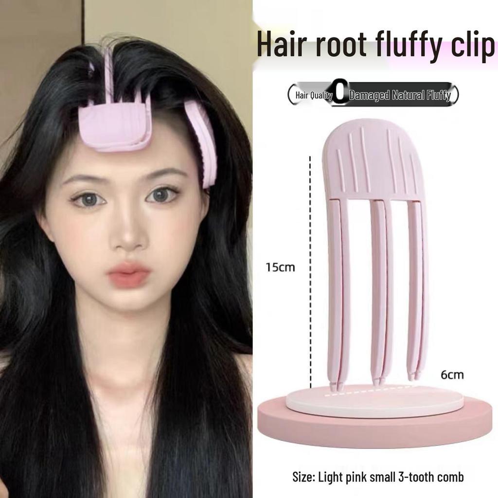 Расческа для скульптурирования макушки и заколка для пушистой челки - Бесшовно придает форму корням для ленивых дней