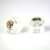 Earrings Yokomountain Platinum Round Ball 5mm Silver PT900 Pair