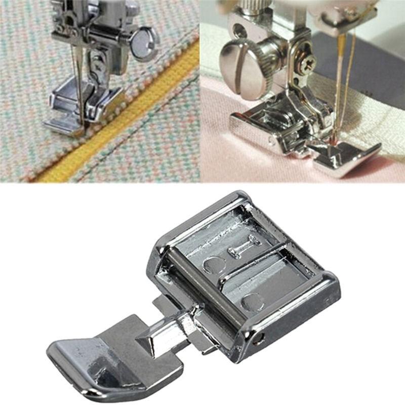 Hot Sale 1Pcs Sliver Rolled Hem Curling Presser Foot For Sewing Machine Singer Janome Sewing Accessories Presser Foot Pfaff