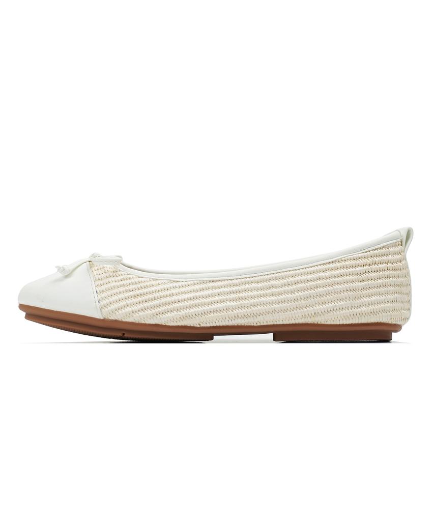 Bearpaw Molly Flat Слоновая кость Рафия (K2771344Ra-W)