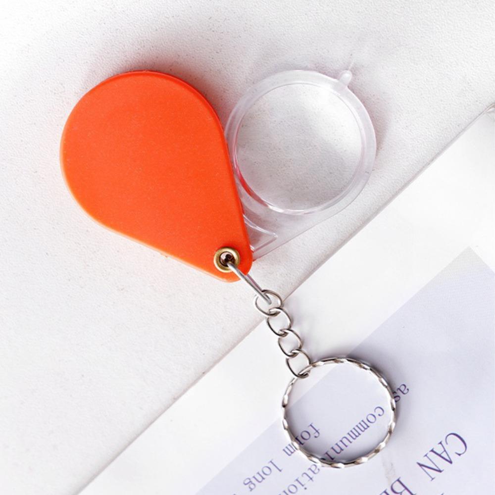 With Magnifying Tools Loupe Microscope Magnifier with Key Chain Magnifying Glass Folding Magnifier