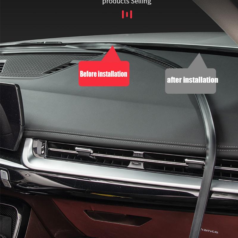 Для BMW X1 U11 U12 2024 2025 Уплотнительная лента и звукоизоляционная резиновая лента для центральной консоли приборной панели
