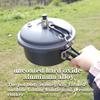 Портативная складная уличная скороварка для походов и альпинизма, скороварка 80 кПа, посуда для плато, мини-скороварка для кемпинга 1,8 л