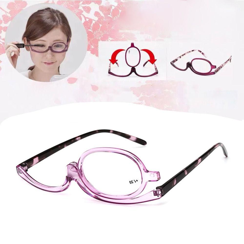 Eyewear Folding Eyeglasses Vision Care Cosmetic Glasses Fashion Magnifying Glasses  Woman