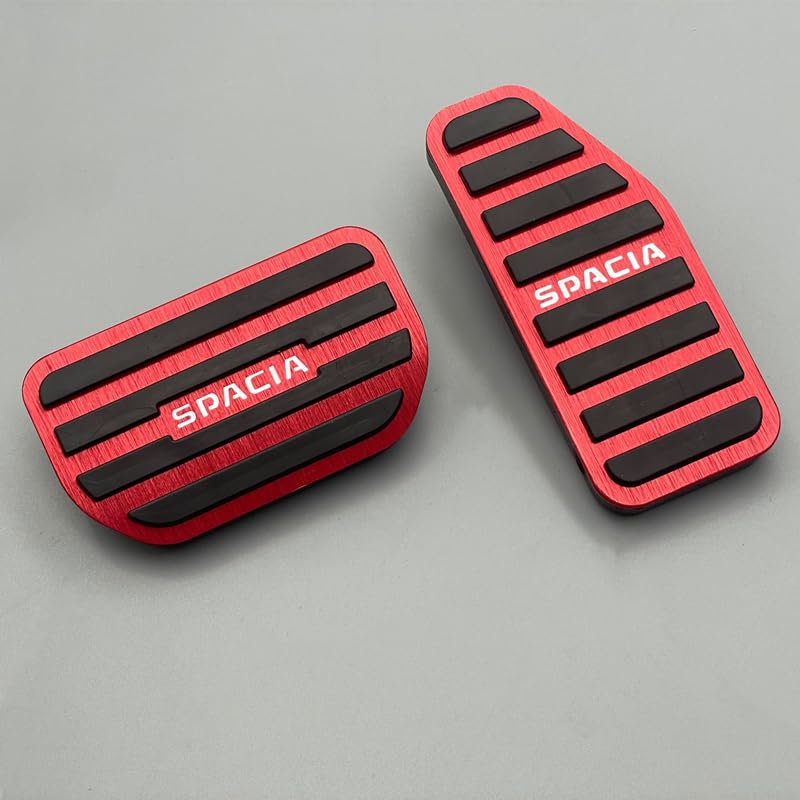 OKAYOHINN Suzuki New Spacia Spacia Custom MK54SMK94S Накладка на педаль тормоза Накладка на педаль акселератора Безопасное вождение Руководство по установке входит в комплект Детали салона