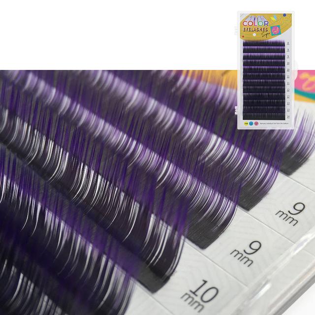 GAHAMACA Градиентное наращивание ресниц Наращивание ресниц Омбре Ресницы 0,07 мм C/D/LCurl 8-14 мм