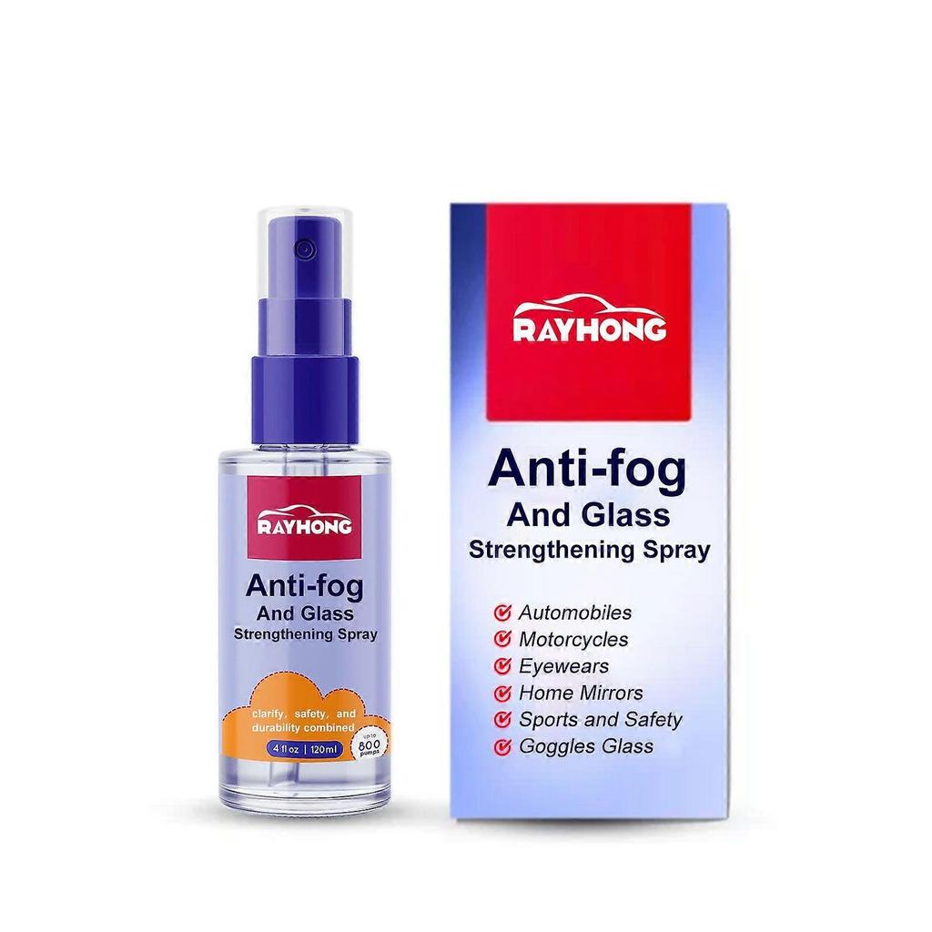 Anti-fog spray car windshield long-lasting anti-fog and rain-proof cleaning spray