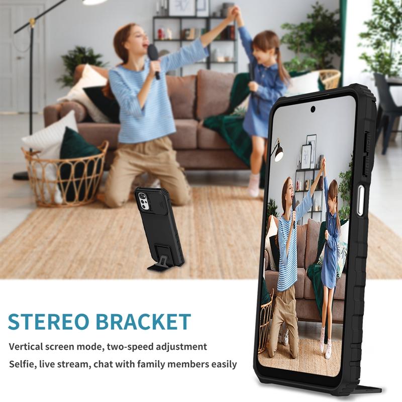 Слайд-камера противоударные бронированные чехлы для телефонов Motorola Moto G22 G42 G52 G82 E32 кронштейн силиконовый бампер защитный чехол