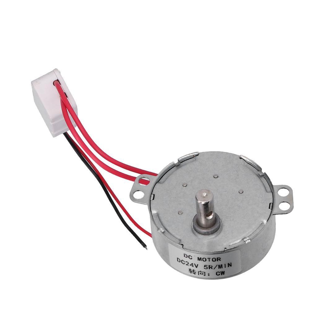 DC Motor Brushless Micro Reduction Synchronous Directional CW Electric Equipment 5RPM 24V 50TYC