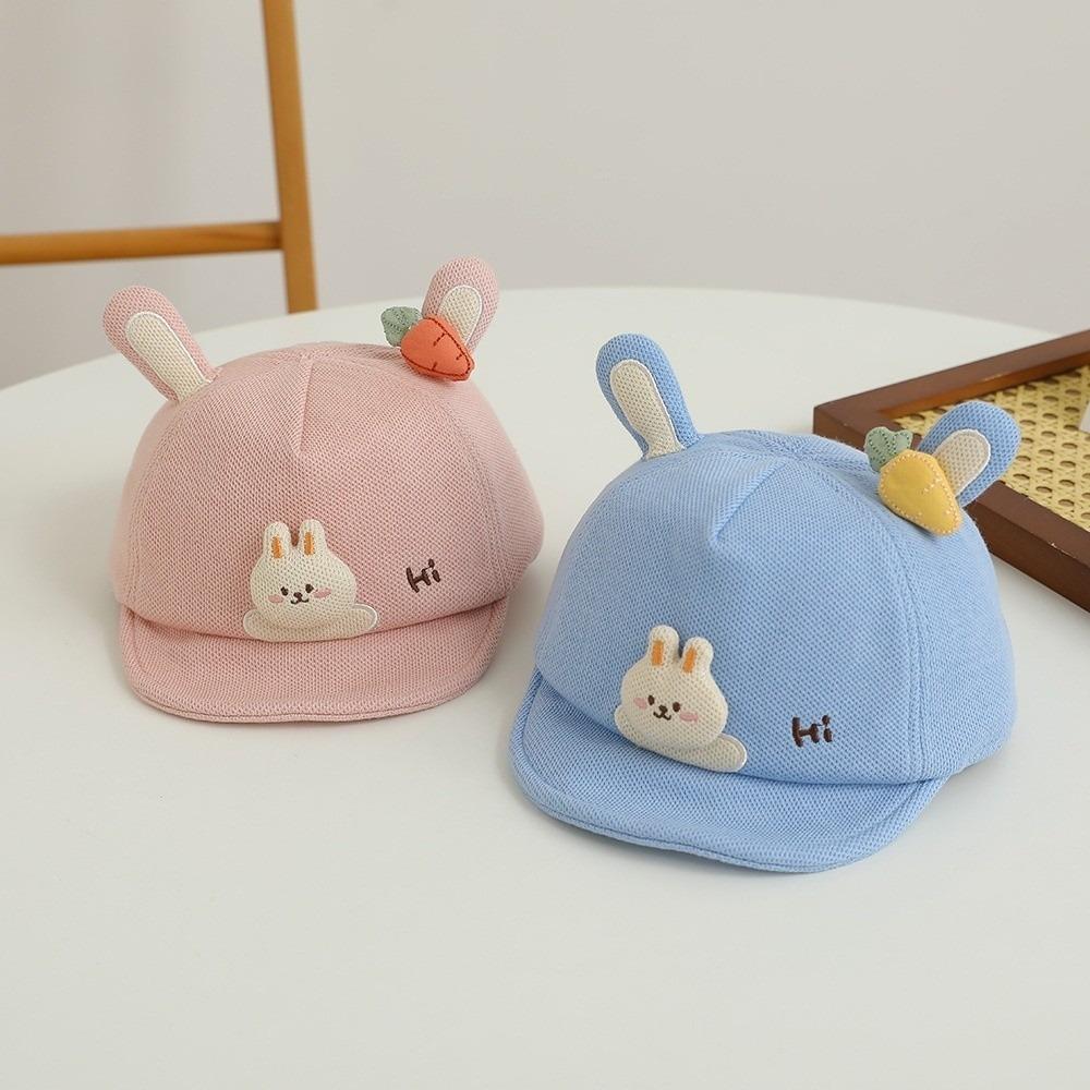 Cartoon Rabbit Ears Cartoon Peaked Hat Soft Brim Sun Hat Cute Sunshade Visors Boys Girls Kids