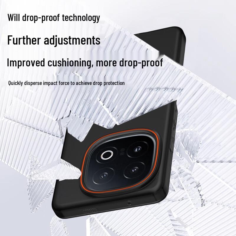 Магнитный матовый тонкий жесткий чехол для телефонов Vivo