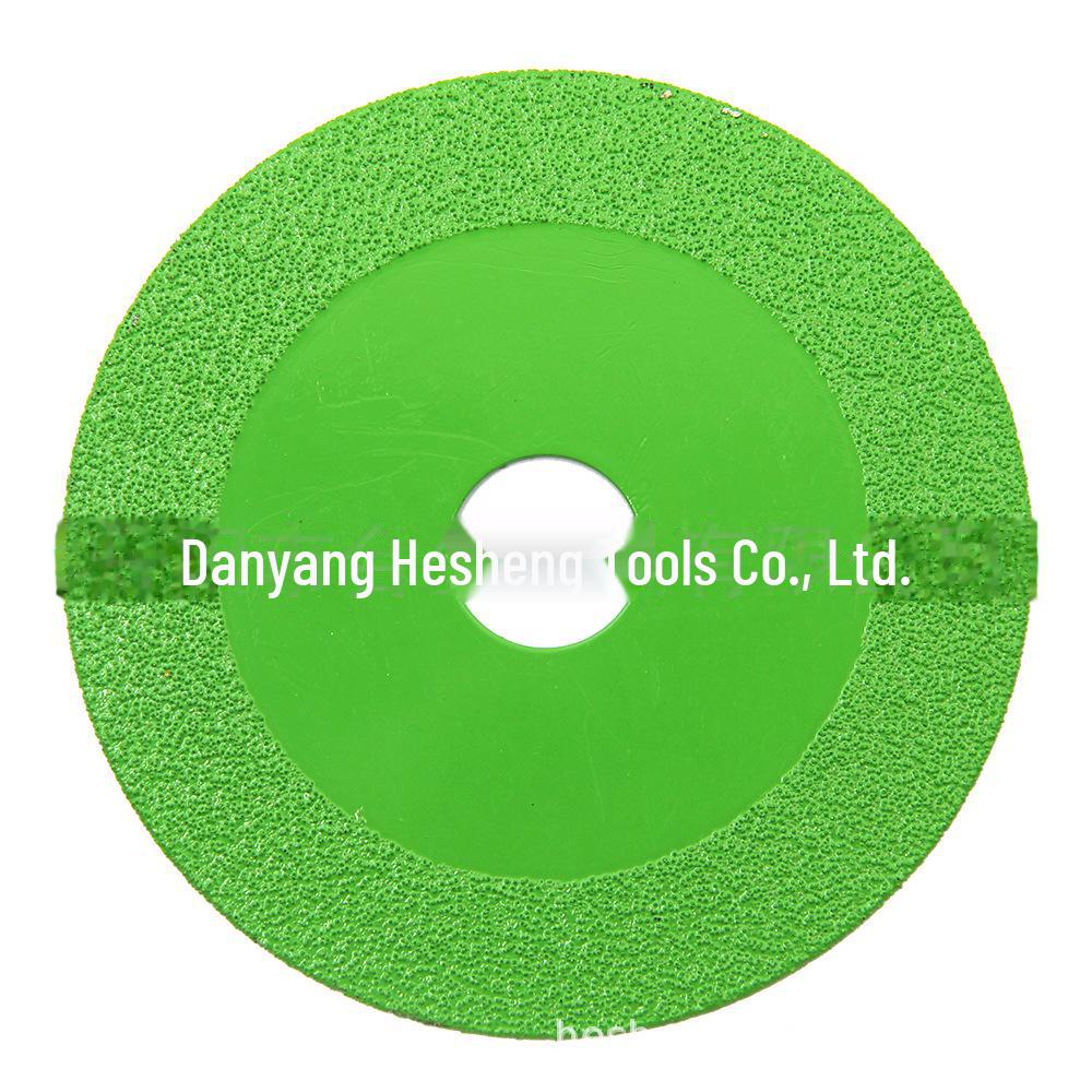 Алмазное сверхтонкое зеленое лезвие для пайки припоем для резки керамики, нефрита, стекла, плитки и винных бутылок.
