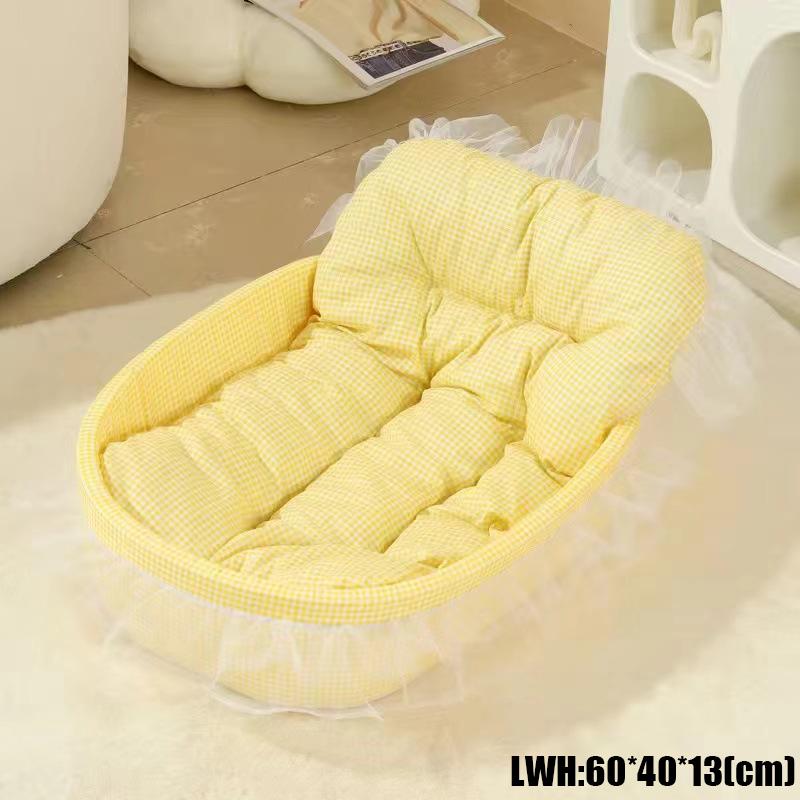 Cat'S Nest Four Seasons Universal Non Stick Hairy Mat For Spring, Summer, Autumn, Winter, Small Dog House Small Nest Cat'S Nest