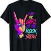 Винтажная футболка I Am The Girl At The Rock Show - Ретро рок-музыка
