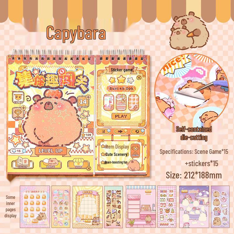 Набор 3D миниатюрных наклеек для дома «Сделай сам» - Стереоскопические ландшафтные сцены для девочек