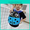 Chicken Bee Duck Elephant Ladybug Patterns Animal Backpack Kids Gift Schoolbag