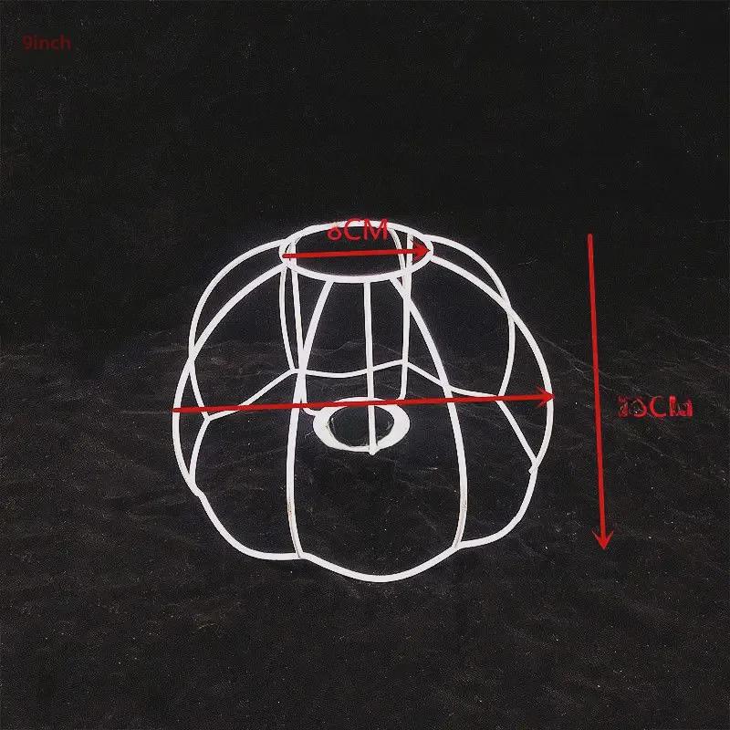 Рамка абажура из плетеной веревки своими руками: Круглая и квадратная железная фурнитура для настольных ламп