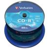 Verbatim CD-R 80MIN Datalife - Confezione Da 50