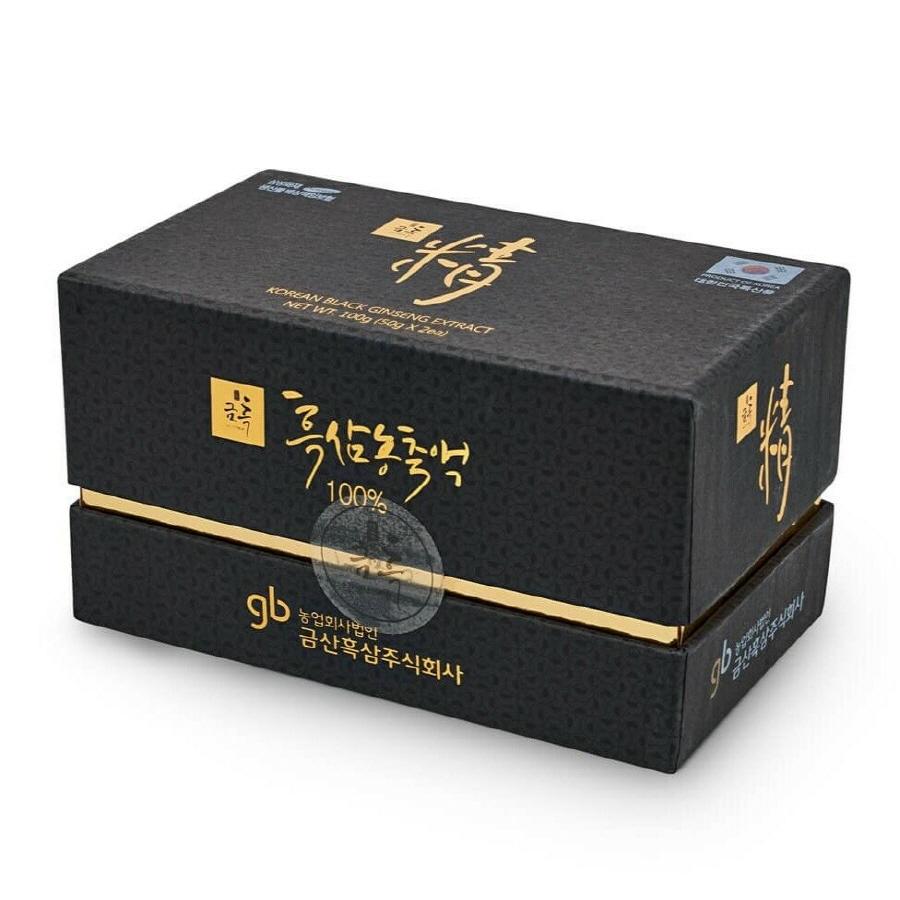 Высококонцентрированный экстракт корня корейского черного женьшеня на 100 дней 2x50г