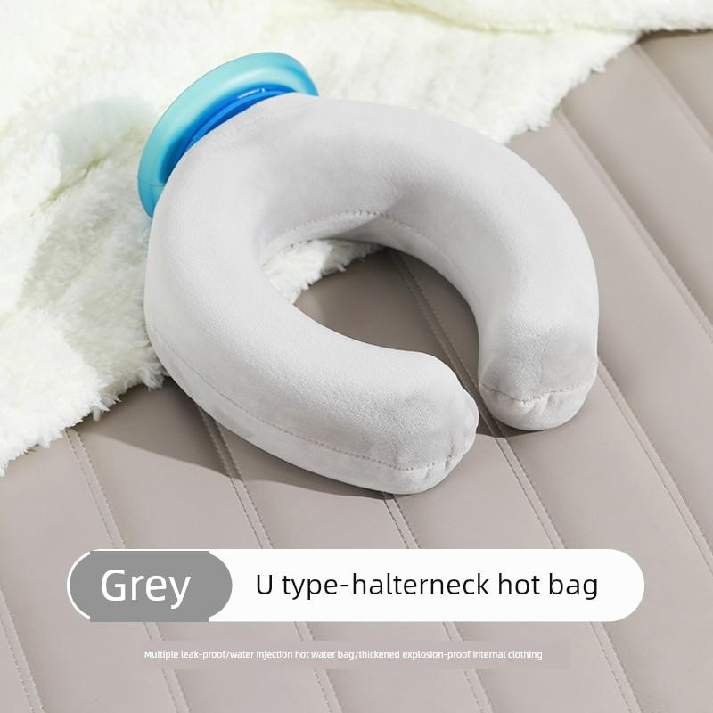 Hot Water Bottle for Cervical Spine Heat Therapy, Special Warm Water Bag, Water-Fillable, Thickened, Explosion-Proof, 2025 New Model, Small Size