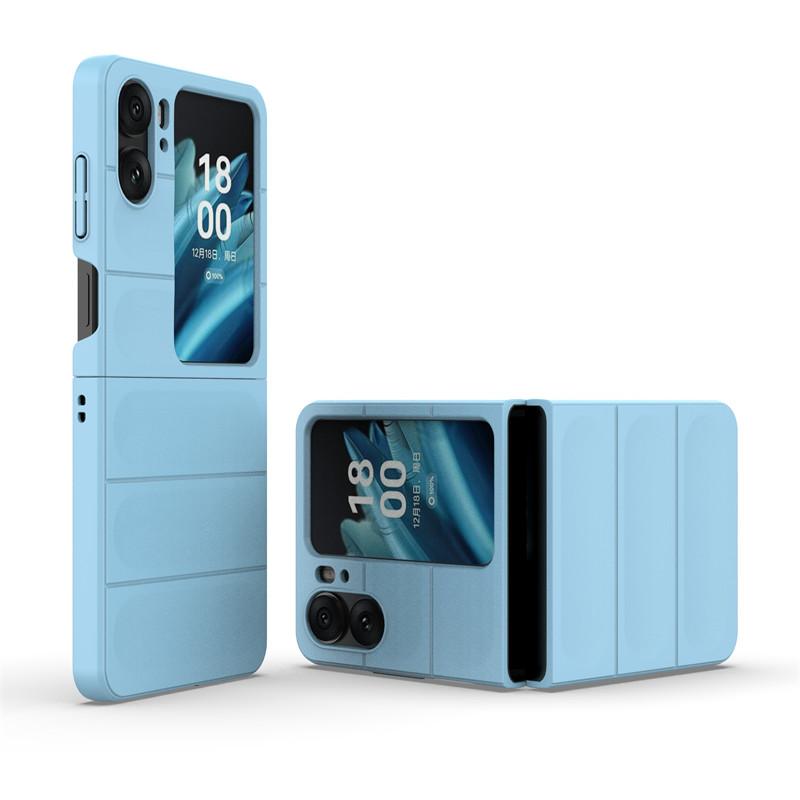 Для чехла OPPO Find N2 Flip Чехол OPPO Find N2 N3 Flip 5G Роскошный Матовый ПК Ударопрочный Защитный Жесткий Чехол-накладка OPPO Find N2 Flip