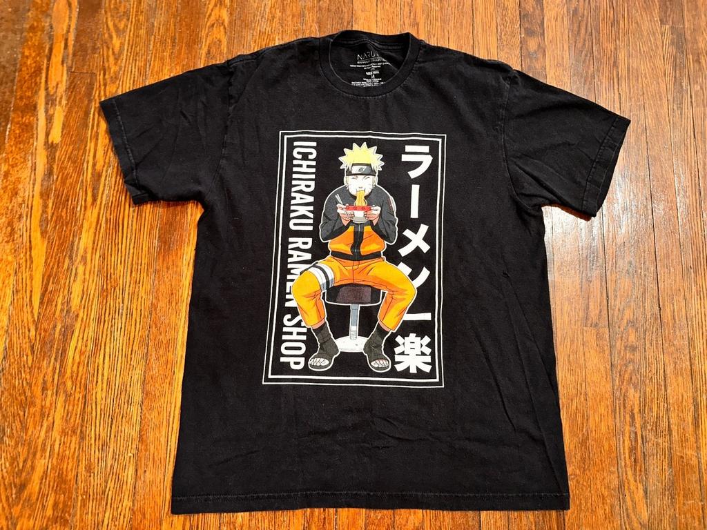 Medium Naruto Ichiraku Ramen Shop Manga Anime T-Shirt Unisex T-Shirt