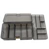 Plastic Fishing Tackle Box Double Layer Bait Storage Container Lure Hook Storage Case  Fishing Tool