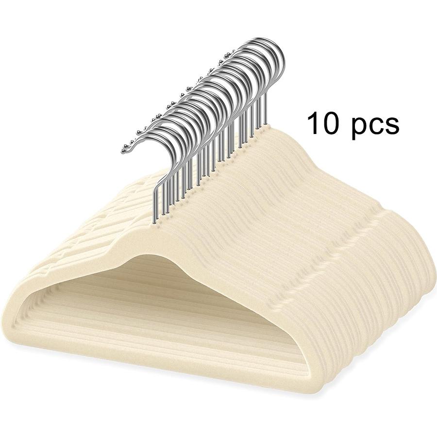 10/20/30 шт. детские бархатные нескользящие вешалки, передовые детские вешалки для шкафа, ультратонкие милые нескользящие фетровые вешалки