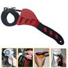 Strap Wrench Bottle Opener Rubber Strap Adjustable Wrench Plumbing Sink Faucet Tool for Oil Filters Shower Heads Plumbers