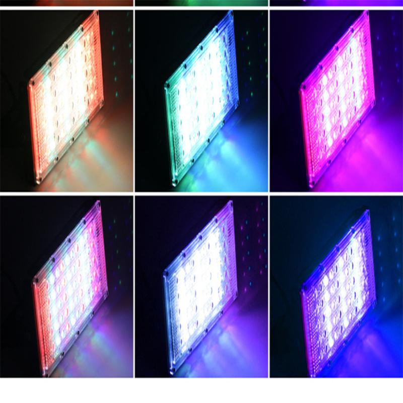 Led Floodlight 50w 220v Outdoor Waterproof Energy Conservation Yard Football Garden Light