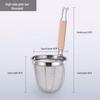 304 Stainless Steel Noodle and Soup Skimmer, Vegetable Strainer, Hot Pot Skimmer, Fine Mesh Strainer.