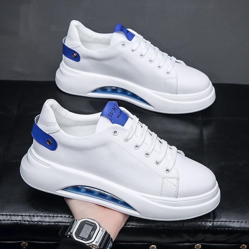 Мужская повседневная низкая корейская версия мужской обуви, белые туфли, на платформе, новые туфли для серфинга, модные, дышащие и универсальные, внутренняя высота увеличена