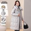 Xuezhongfei Women's Long Hooded Down Jacket