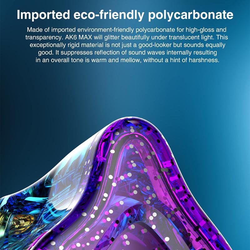 AK6 Max съемные проводные наушники динамические наушники с микрофоном медный драйвер Hifi сабвуфер наушники спортивная музыка игровая гарнитура