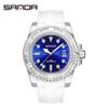 SANDA New Calendar Electronic Quartz Watch Fashion Sports, Waterproof Leisure Creative Male and Female Student Watches