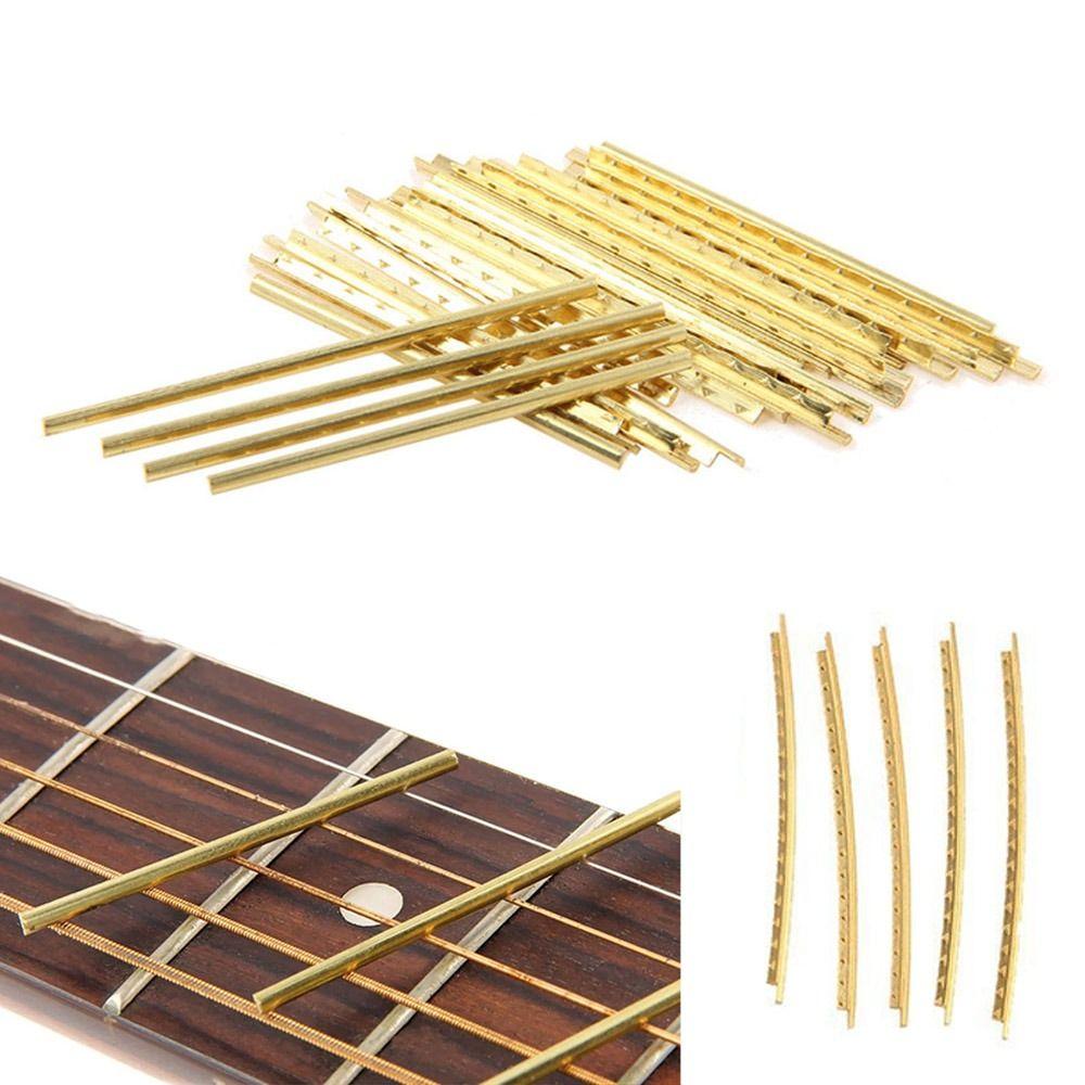 2.2mm Fingerboard Frets Brass Guitar Replacement Parts Guitar Playing Accessories Classic Guitar
