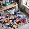 Jujutsu Kaisen Pattern Rug, Indoor/Outdoor Mat, for Picnic, Gameroom, Bedroom, Office, Living Room, Home Decor Carpet, Birthday Gift