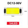 LED Chip 12-90V Interior Light Ceiling Lamp With Switch Reading Night Light With On Off for Van Lorry Truck Camper Boat