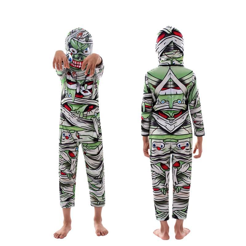 Trendy Mummy Cosplay Jumpsuit For Kids Perfect For Halloween And Dance Shows
