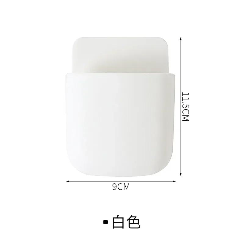 Многофункциональный настенный ящик для хранения мобильного телефона, телевизора, пульта дистанционного управления, стойка для кухни, держатель для зубных щеток в ванной