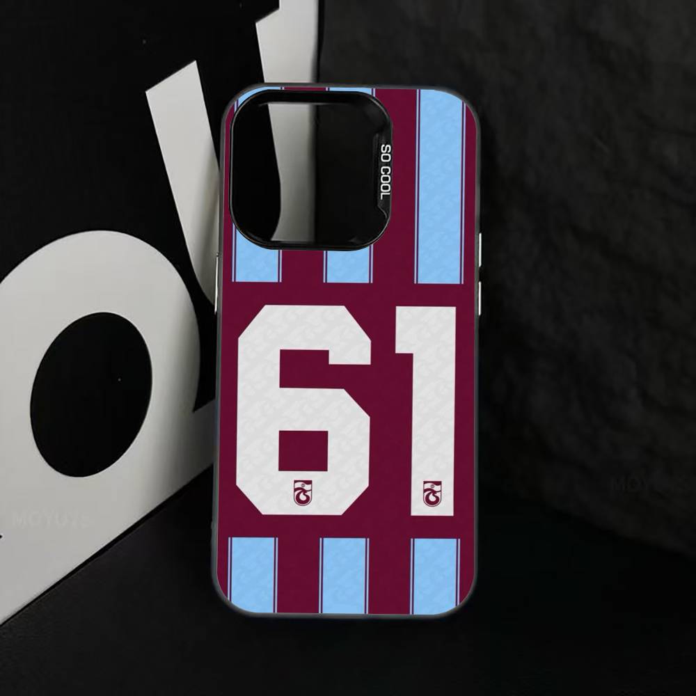 T-Trabzonspor Phone Case For iPhone 17,16,15,14,13,12,11 Plus,Pro Max,XS,Colorful Silver Phone case Funda Cover