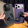 Крутой мягкий чехол-кейс в стиле бокса для iPhone 17 Air 14 15 16 Plus 11 12 13 Pro Max 16e