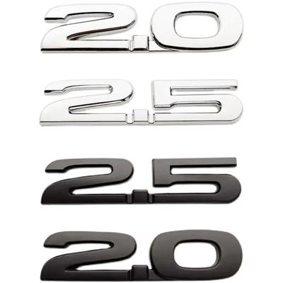 3D Металлические 2.0 2.5 Буквы Логотип Автомобильный Значок на Крыло Багажник Для 3 GT 5 6 626 Axela CX5 CX7 MX5 2.0 2.5 Наклейка Аксессуары