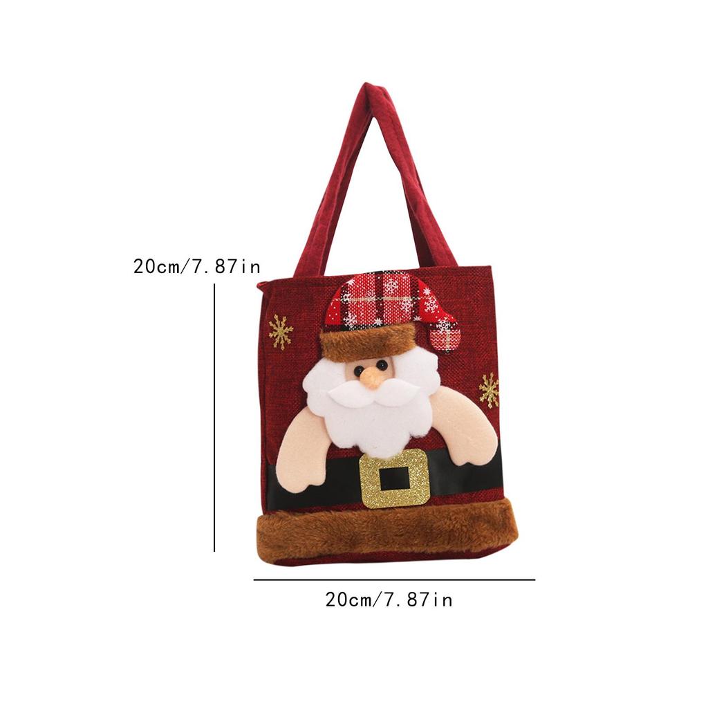 Рождественский подарок кукольная сумка рождественские принадлежности для вечеринок переносная сумка сумка для конфет