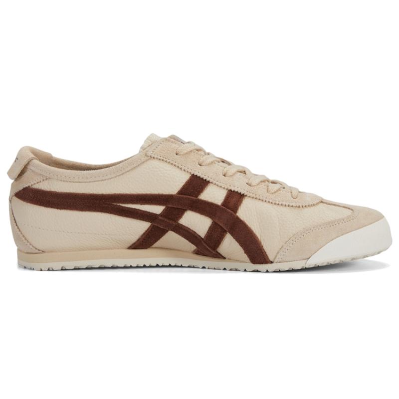 ONITSUKA TIGER Кроссовки Mexico 66 из бежевой замши и коричневой кожи 1183B391-251