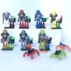 Серия Фильмов Герои Команда Динозавров Строительные Блоки Желтые Зеленые Солдаты Красный Воин Могучие Рейнджеры Морфин Фигурки Игрушки Подарки для Детей
