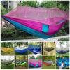 Spacious Double Person Hanging Hammock Bed With Anti-mosquito Net For Camping