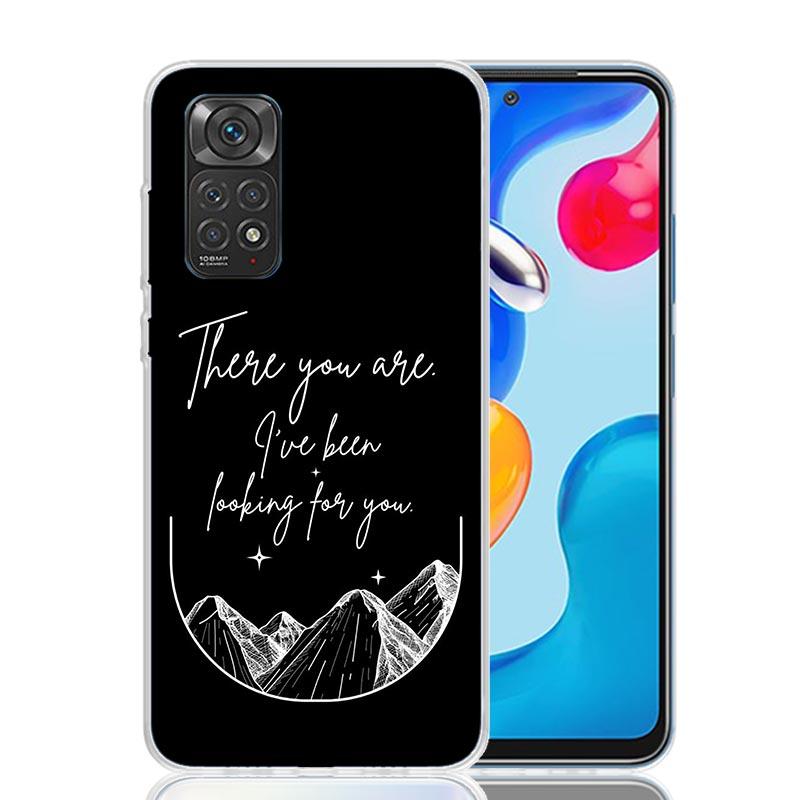 A Court of Mist Fury Sarah J Maas Phone Case For Xiaomi Redmi Note 13 14 15 Pro Plus 12S 12 14S 11S 11E 10 10S 11 11T 5G 4G Cove