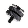 Conversion Screw Tripod Mount Screw 3/8 Inch Hot Shoe Adapter 1/4 Hot Shoe Mount  Studio Accessory